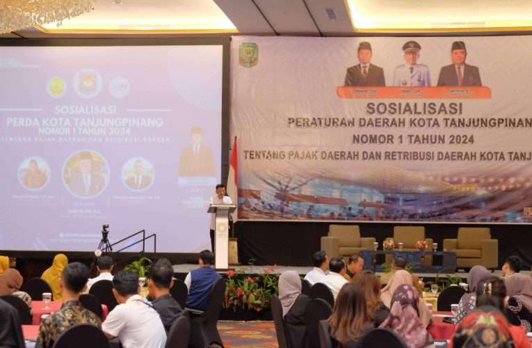 Hasan Buka Sosialisasi Perda Tantang Pajak dan Retribusi Daerah, Diikuti Bagi Wajib Pajak