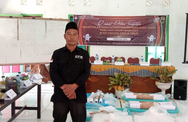 Hari Kamis Nanti, Harmaini : Kotak Surat Suara Kecamatan Jemaja Timur di Distribusikan ke KPU