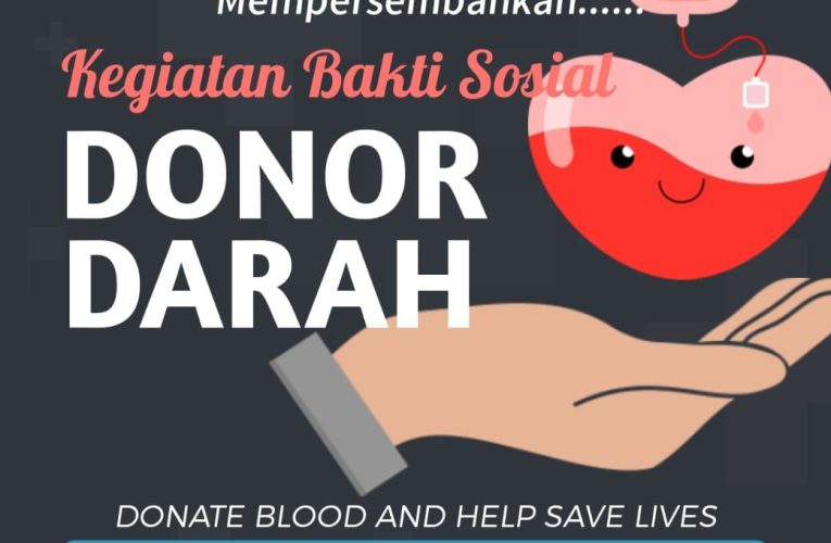 Hari Sabtu, Ormas Tiga Pilar Kebersamaan Gelar Donor Darah