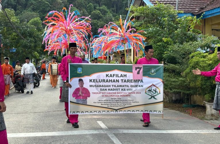 Kelurahan Tarempa Jadi Tuan Rumah, MTQH ke VIII Tingkat Kecamatan Siantan