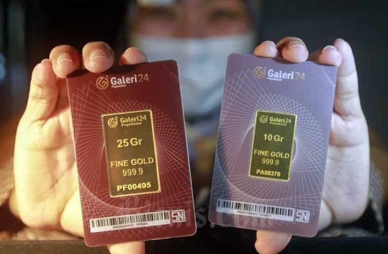 Harga Emas Antam dan Galeri24 di Pegadaian Batam Bergerak Naik