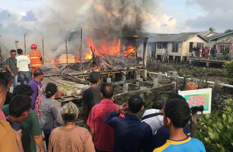 Satu Unit Rumah dan Sepeda Motor Hangus Terbakar, Ini Penyebabnya