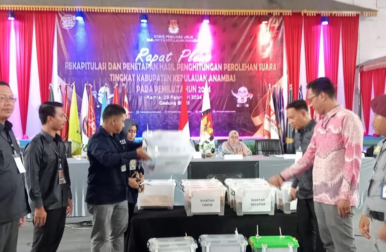 Rapat Pleno Terbuka Rekapitulasi KPU Anambas Tayang Live di YouTube, Saat ini Sedang Berlangsung
