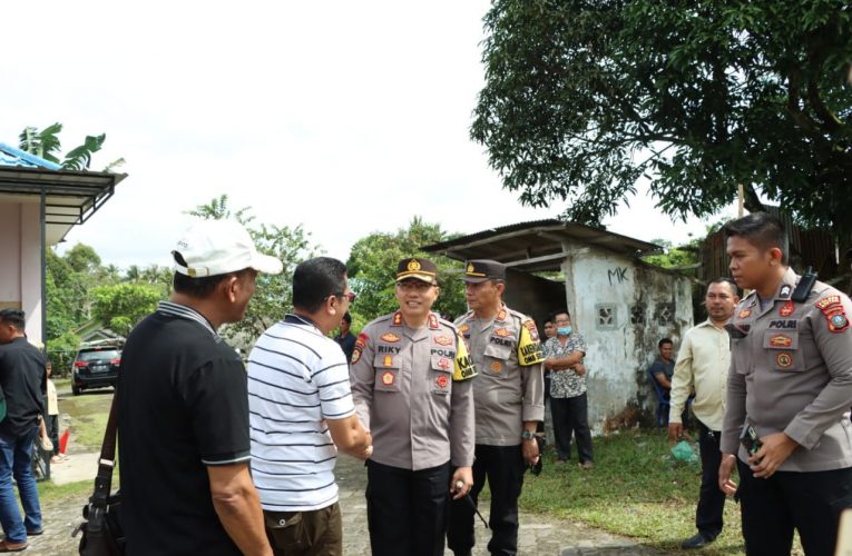 Pemilu Serentak Berjalan Lancar, Kapolres Bintan Ucapkan Terima Kasih Seluruh Pihak