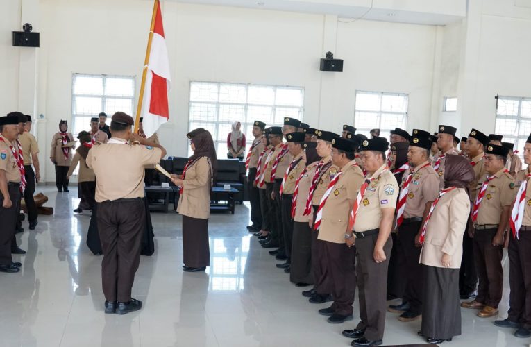 Sekda Kepri Lantik Kelengkapan Kwarda dan Buka KMD 2024