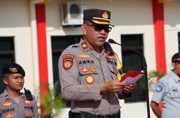 Apel Gelar Pasukan Operasi Keselamatan Seligi 2024 Polres Bintan, Ini Sasarannya