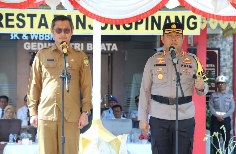 Polresta Tanjungpinang Gelar Apel Pasukan Operasi Keselamatan Seligi dan Pecanangan Aksi Keselamatan Jalan Tahun 2024