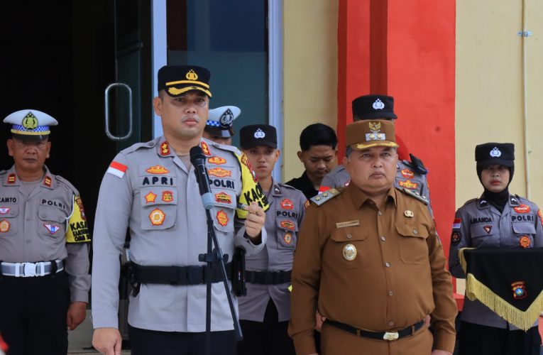 Kapolres Anambas Pimpin Apel Gelar Pasukan Operasi Keselamatan Seligi 2024 