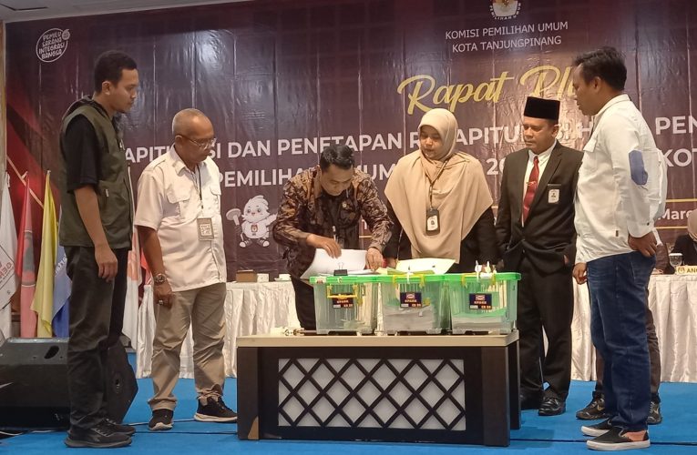 Pleno Suara DPRD Kota Tanjungpinang; Wajah Baru Bermunculan di Dapil 2 dan 3