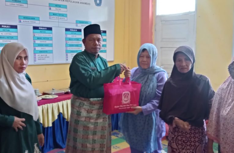 Pembubaran Panitia MTQH Kecamatan Siantan, Syamsir Ucapkan Terima Kasih dan Bagikan Sembako