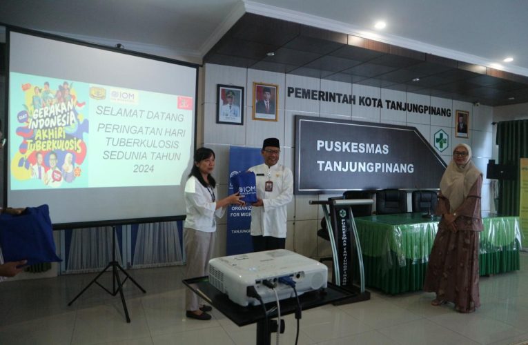 Bersama IOM, Kadinkes Ajak Masyarakat Tanjungpinang Berantas Penularan TB