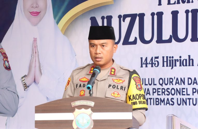 Polres Karimun Gelar Buka Puasa Bersama Wartawan dalam Peringatan Nuzulul Qur’an 1445 H