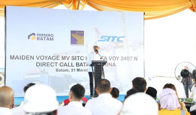 BP Batam Optimis Ekspor-Impor Kota Batam Meningkat dengan Pelayaran Kapal MV SITC Hakata