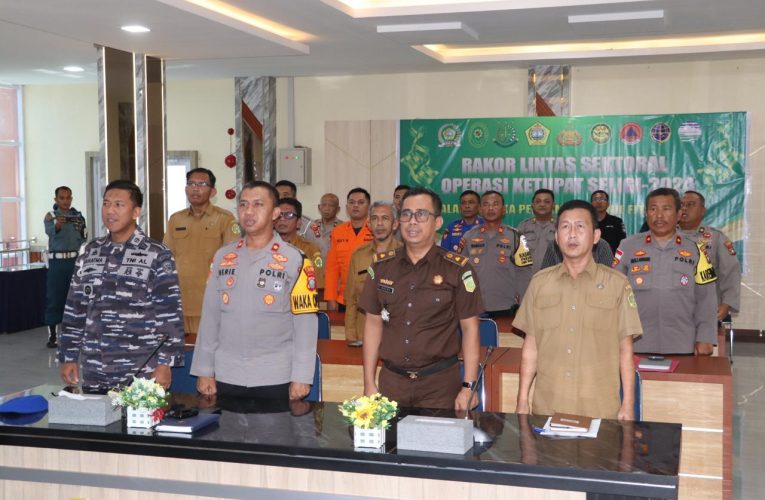 Polres Karimun Gelar Rakor Lintas Sektoral untuk Persiapan Pengamanan Idul Fitri