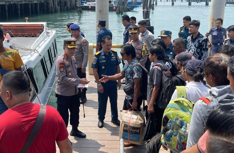 Terima Kasih kepada Kapolres Bintan atas Pemberian Tiket Gratis untuk Pemudik