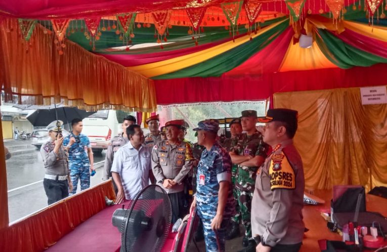 Kapolresta Tanjungpinang Cek Pos Pengamanan dan Pelayananan Idul Fitri