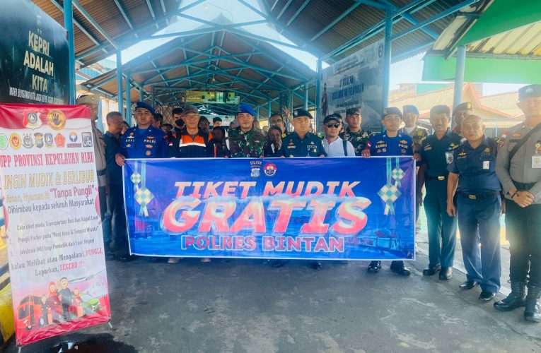 Penghujung Ramadan Polres Bintan Masih Memberikan Tiket Gratis