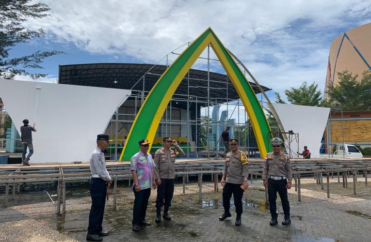 Persiapan Pengamanan MTQH ke-13 Tingkat Kabupaten Bintan oleh Polres Bintan