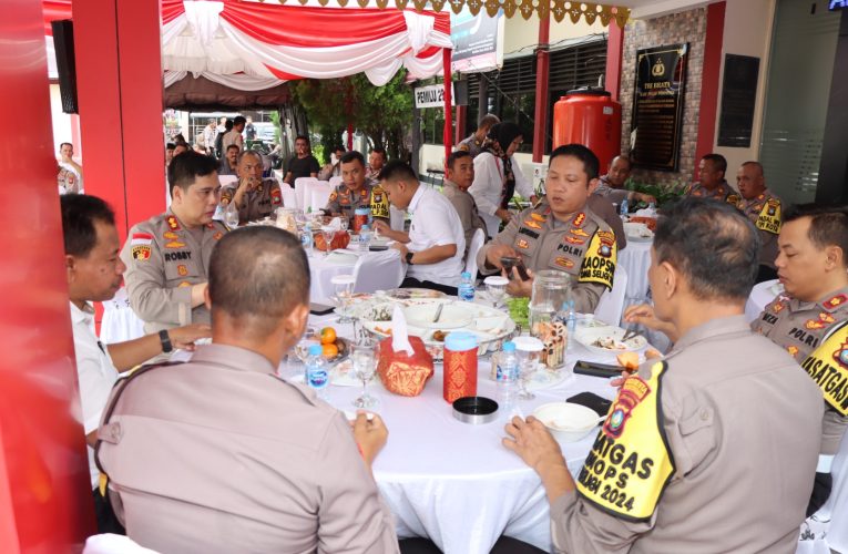 Keluarga Besar Polresta Tanjungpinang Berkumpul dalam Halal Bi Halal Usai Idul Fitri