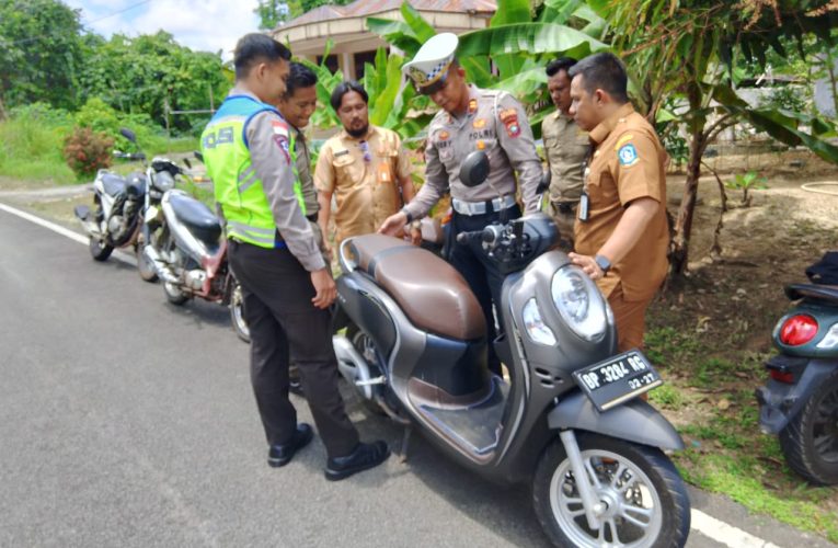 Sat Lantas Polres Anambas Gelar Registrasi Kendaraan Roda Dua