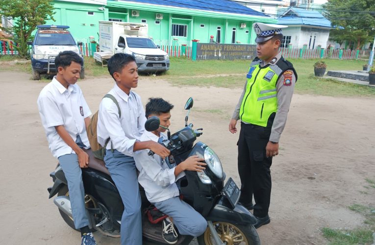 Sat Lantas Polres Anambas Gencar Tertib Lalu Lintas demi Keselamatan Pengguna Jalan
