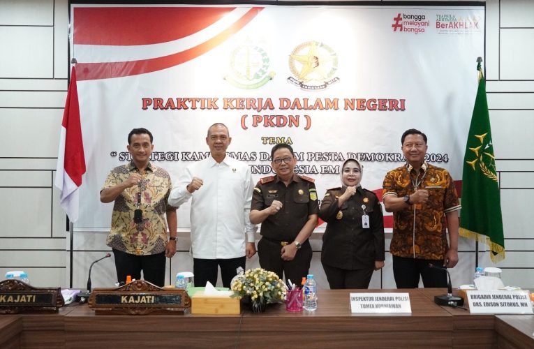 Kajati Kepri Berserta Jajaran Terima Kunjungan TKDN Sespimti Polri Dikreg ke-33