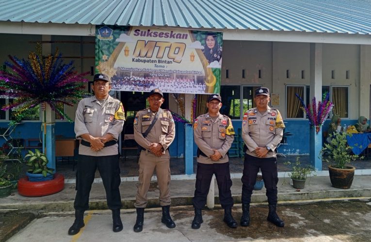 Polres Bintan Lakukan Pengamanan MTQH Ke-13 Tingkat Kabupaten Bintan Tahun 2024