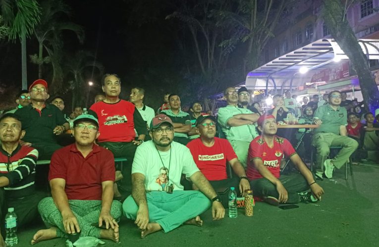 Tanjungpinang Membara dalam Nobar Semifinal Piala Asia U-23 2024