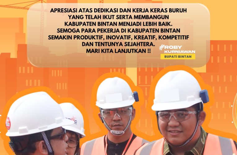 Peringatan Hari Buruh 2024 , Roby : Kedepannya Pemda Perbanyak Pelatihan Kerja Bersertifikasi