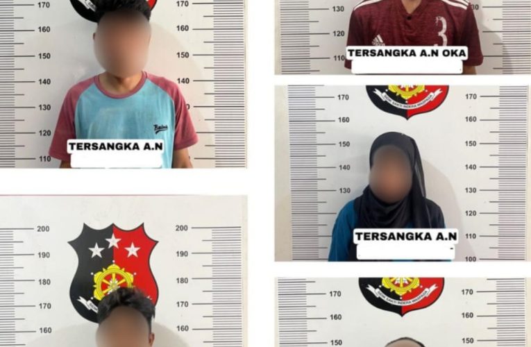 Pencurian Valve Tabung Gas di PT. ACL Tanjungpinang, Empat Karyawan dan Seorang Pengusaha Besi Tua Diamankan