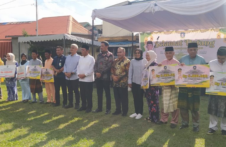 Gubernur Kepri Kunjungi Jemaja,  Gelar Kunker, Halal Bihalal, dan Serahkan Bantuan