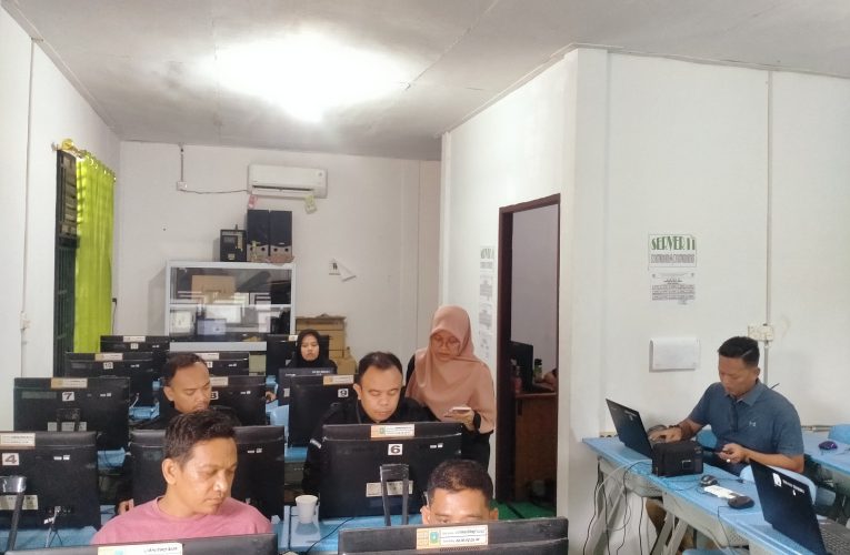 KPU Anambas Uji Coba Tes Tertulis untuk Calon PPK Pilkada 2024
