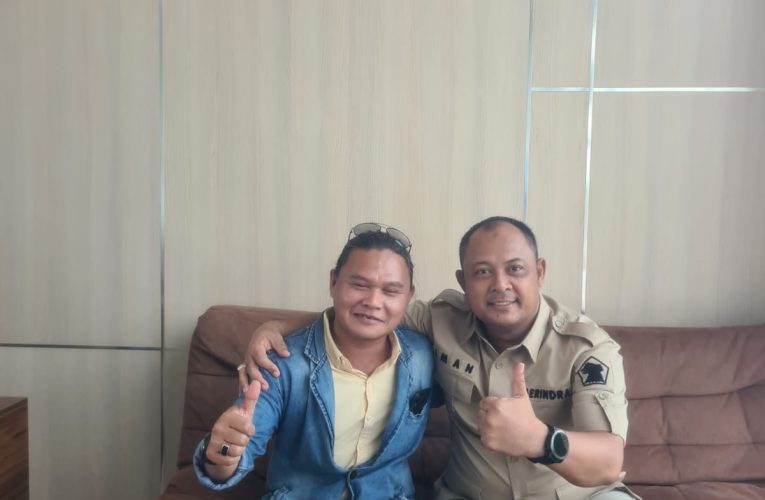 Ketum PERMAK JAYA, Asril Masbah Temui Ketua GERINDRA Kepri, Iman Sutiawan