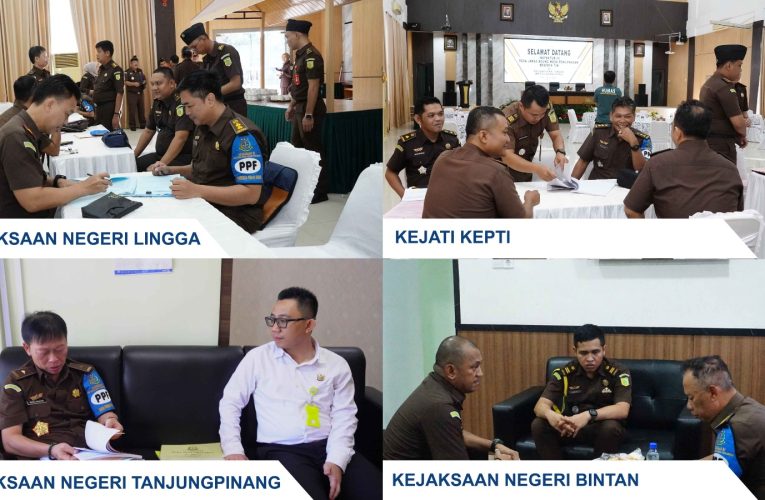 Inspektur III Jaksa Agung Muda Bidang Pengawasan Kejagung RI Laksanakan Inspeksi Umum di Kejati Kepri