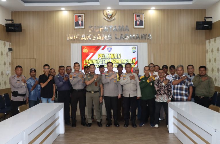 Polresta Tanjungpinang Gelar Pelatihan Satkamling untuk Tingkatkan Keamanan Masyarakat
