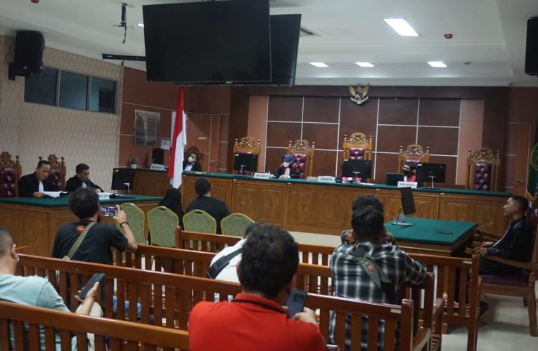 Sidang Pembacaan Tuntutan Kasus Tindak Pidana Lingkungan Hidup Kapal MT ARMAN 114 Berbendera Iran di Pengadilan Negeri Batam