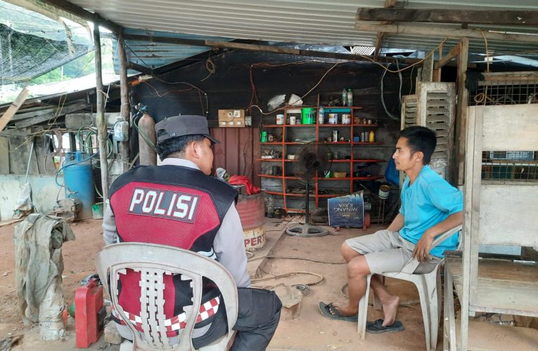 Patroli Polsek Palmatak: Upaya Preventif di Pusat Perekonomian Masyarakat
