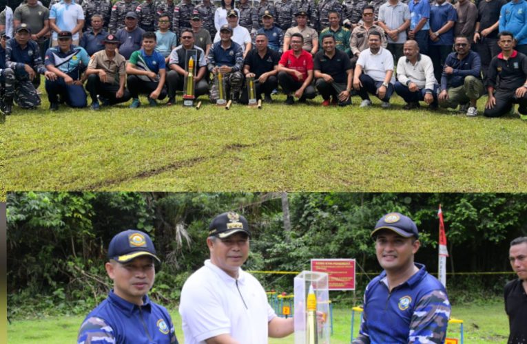 Danposal Jemaja Raih Juara Menembak Eksekutif Lanal Tarempa Bersama Forkopimda Kepulauan Anambas