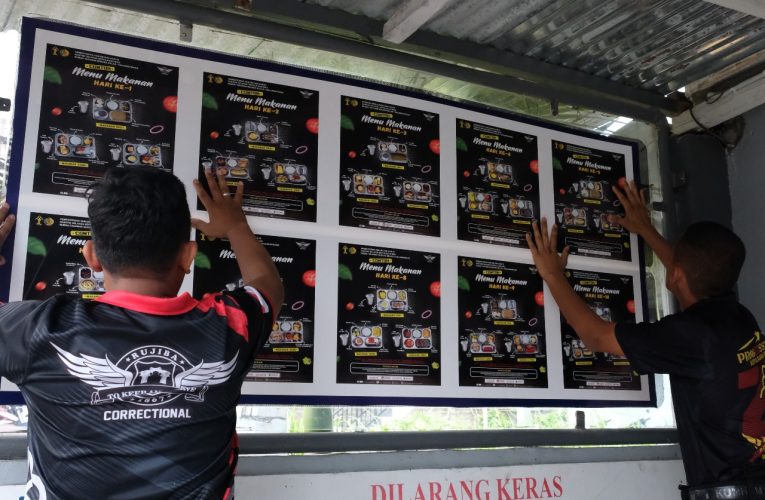 Rutan Kelas I Tanjungpinang Tingkatkan Keterbukaan Informasi Menu Makanan, Penuhi Gizi dan Nutrisi Warga Binaan