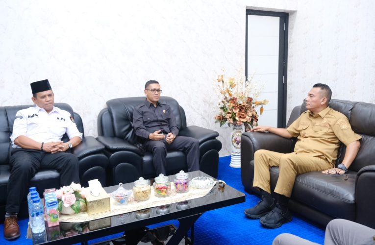 Terima Kunjungan Ketua KPU, Pj. Wali Kota, Andri Siap Beri Dukungan Demi Kesuksesan Pilkada