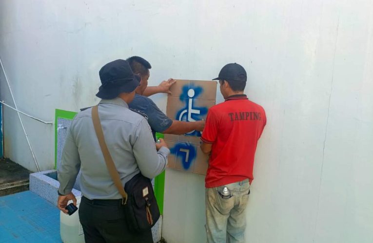 Lapas Narkotika Tanjungpinang Tingkatkan Kenyamanan Pengunjung dengan Pengecatan Mushola