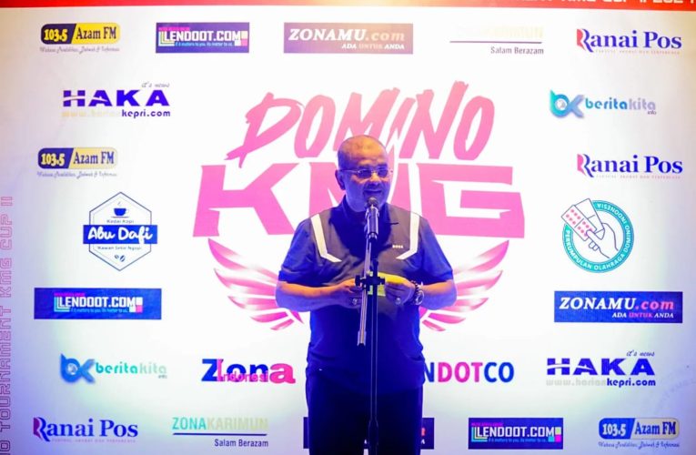 Bupati Karimun Resmi Membuka Turnamen Domino KMG Cup II 2024