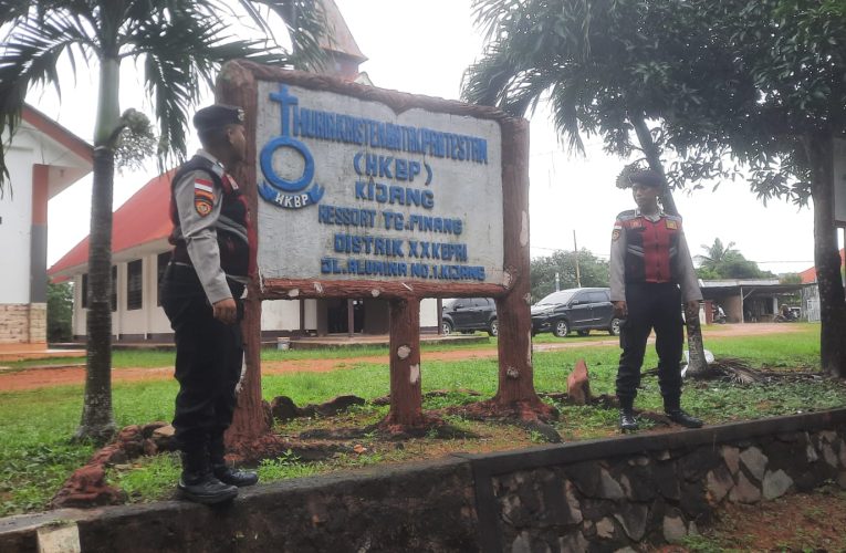 Himbauan Kamtibmas di Minggu Kasih Polres Bintan dan Polsek Jajaran
