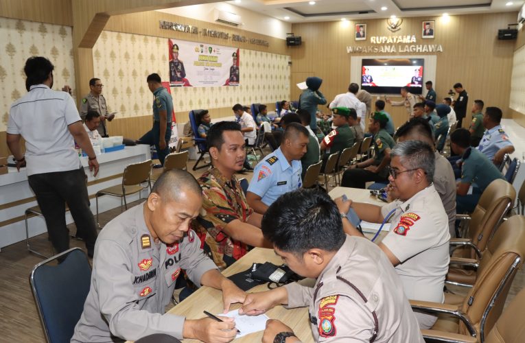 Polresta Tanjungpinang Gelar Donor Darah Hari Bhayangkara ke-78