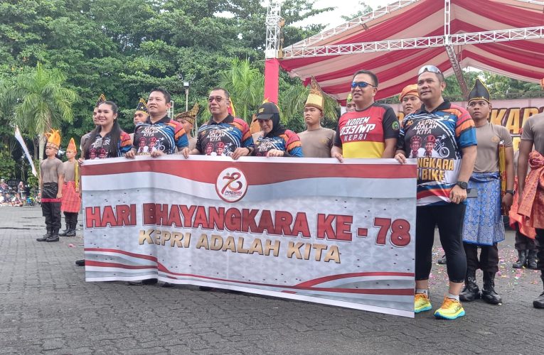 Bhayangkara Fun Bike Semarakkan Peringatan HUT Bhayangkara ke-78 di Tanjungpinang Bersama Kapolda Kepri