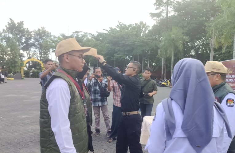 KPU Kota Tanjungpinang Gelar Apel Pantarlih, Bertekad Selenggarakan Pilkada 2024 dengan Profesional dan Adil