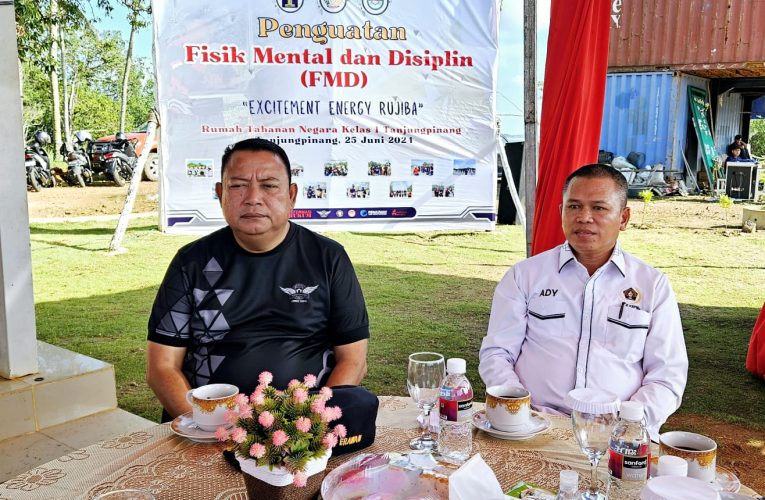 PWI Kepri Bantu 50 Sak Semen untuk Mushallah Nur Siratalmustaqim di Lokasi SAE Rutan Tanjungpinang