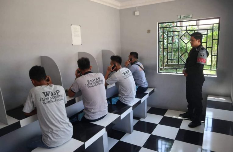 Lapas Narkotika Kelas IIA Tanjungpinang Sediakan Wartelsuspas untuk Optimalisasi Komunikasi WBP