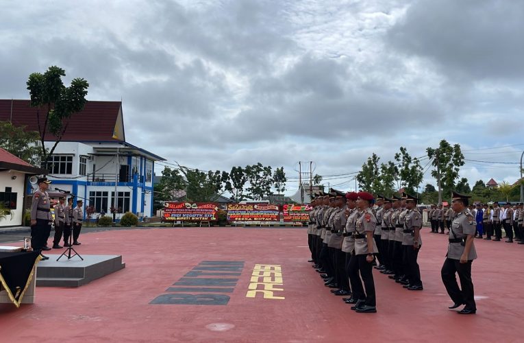 Inilah Nama 28 Personil Polres Bintan yang Baru Saja di Lantik serta Mutasi Jabatan