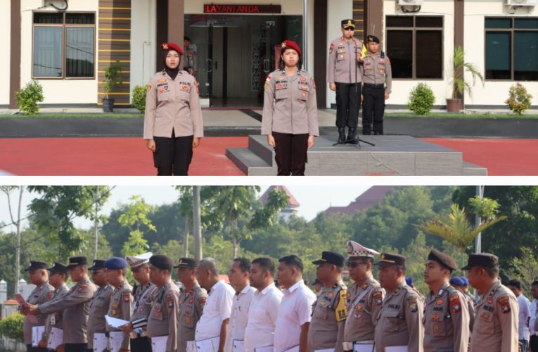 Kapolres Bintan Pimpin Apel Pagi, Tekankan Netralitas Polri dalam Pilkada 2024
